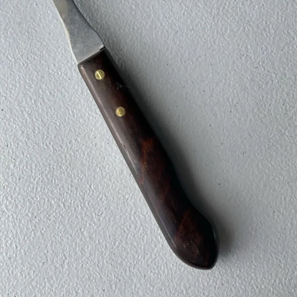Vintage Carving Fork Made in USA Stainless Steel 9